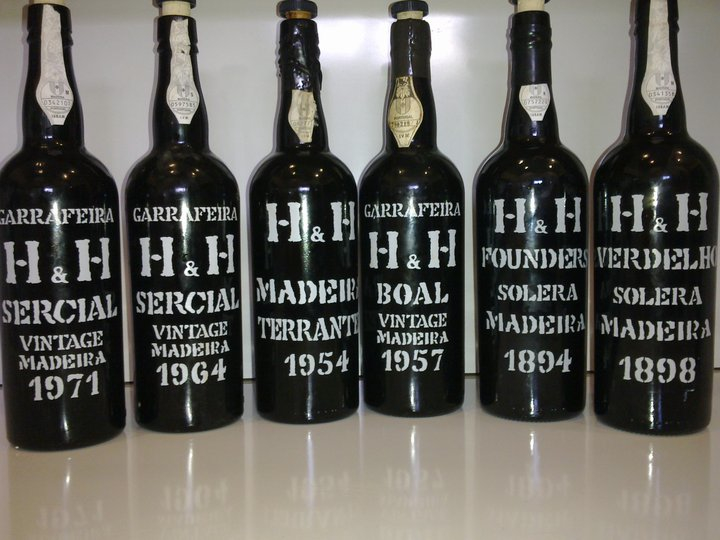 Botellas Madeira